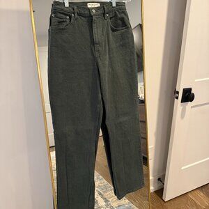 Abercrombie & Fitch Curve Love Ultra High Rise 90s Straight Jean - Short